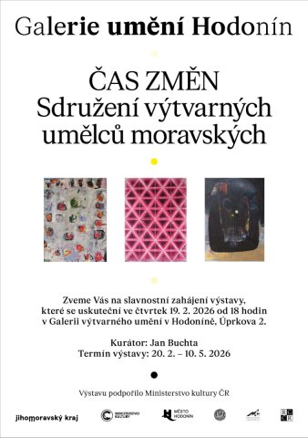Hodonín - Galerie výtvarného umění - pozvánky