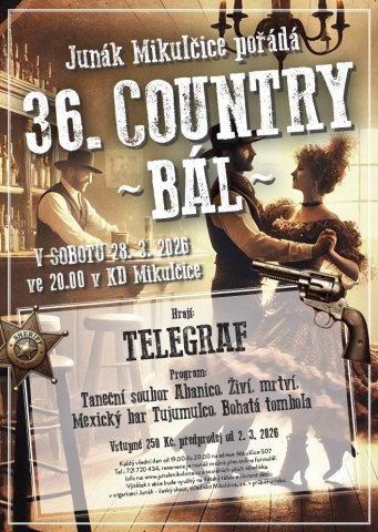 Mikulčice - Country bál