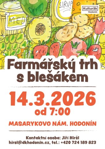 Hodonín - Farmářský trh s blešákem