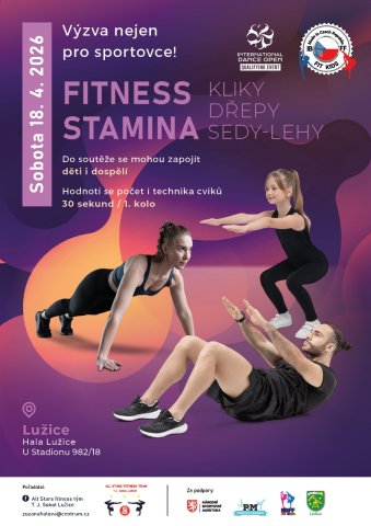 Fitness & dance soutěž + fitness stamina