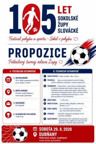 Dubňany - 105 let Sokolské župy Slovácké