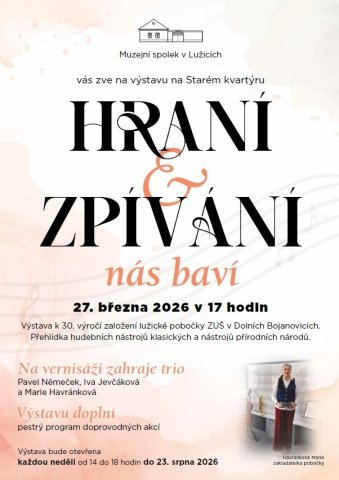 Výstava na Starém kvartýru - Hraní a zpívání nás baví
