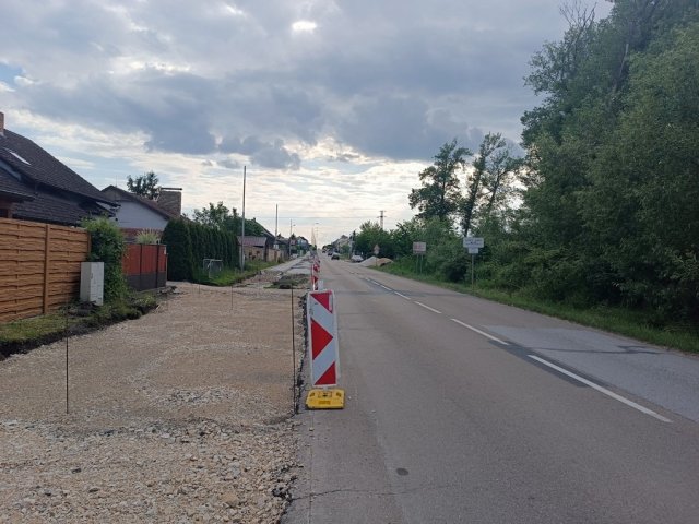 2025 Chodník Velkomoravská Lužice – Novostavba