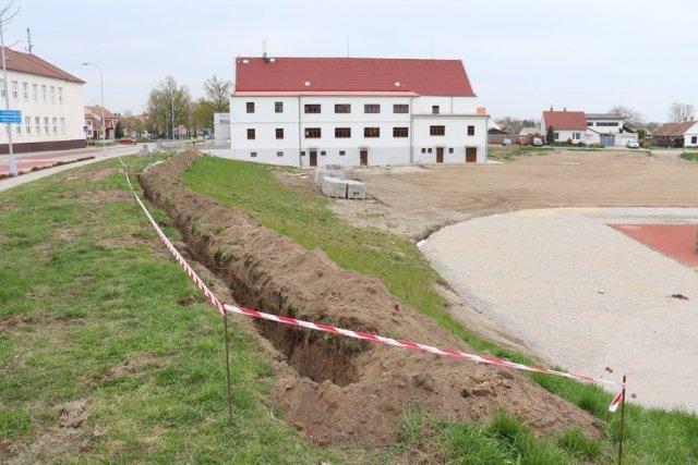 Areál sokolovny Lužice