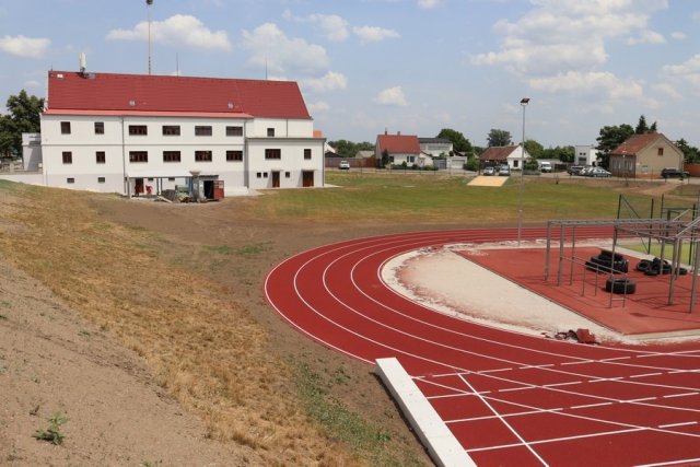 Areál sokolovny Lužice