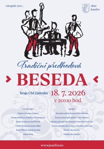 Josefov - Předhodová beseda
