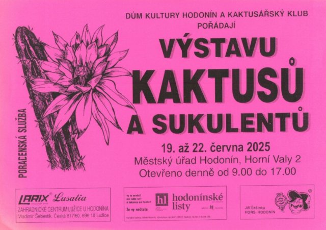 Hodonín - Výstava kaktusů a sukulentů
