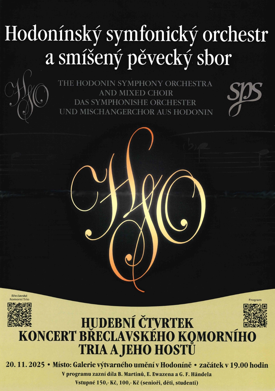 Hodonín - koncert Břeclavského komorního tria a jeho hostů