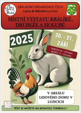 Výstava králíků, drůbeže a holubů