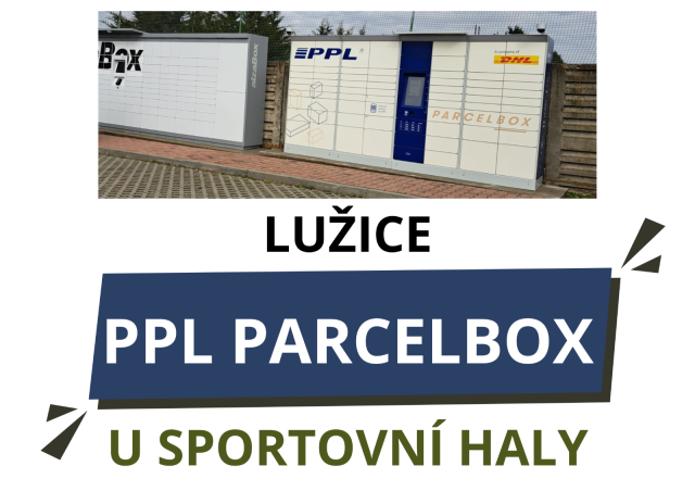 Nový PPL Parcelbox u sportovní haly