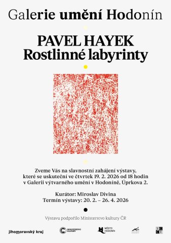 Hodonín - Galerie výtvarného umění - pozvánky