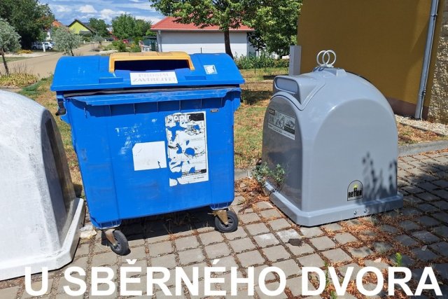 Na sběrných místech přibyly nové kontejnery