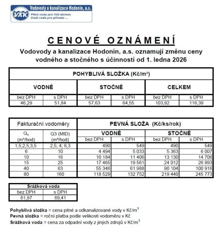 Vodovody a kanalizace Hodonín