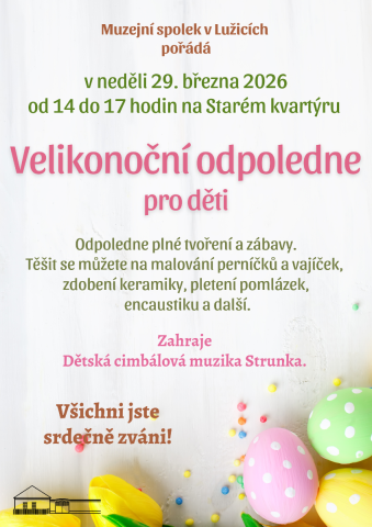 Velikonoční odpoledne pro děti na Starém kvartýru 