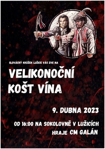 Velikonoční košt vína